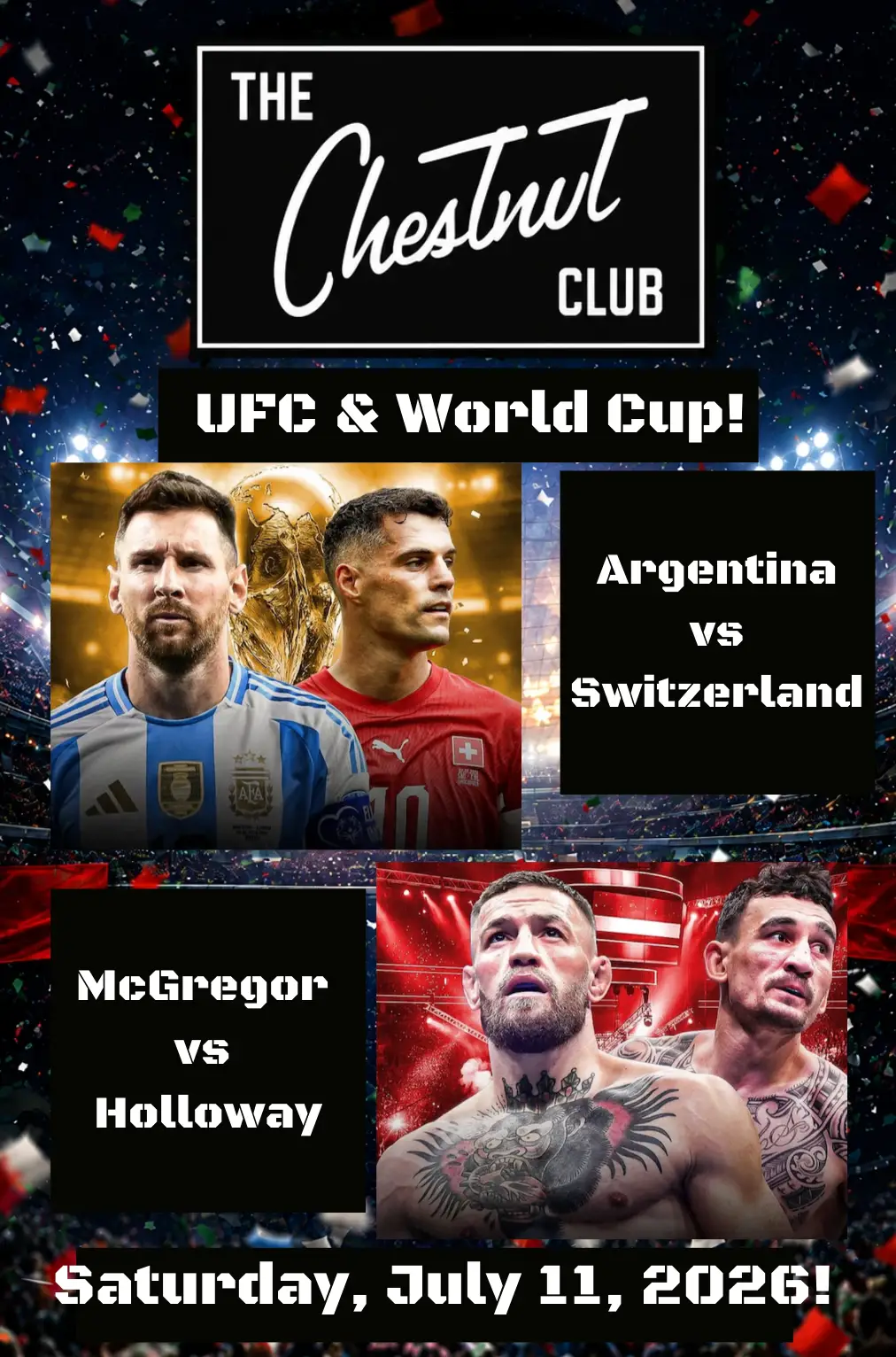 world cup and ufc